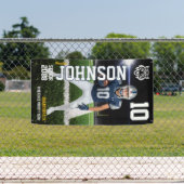 Senior Football Homecoming Game Custom Player Banner (Insitu)