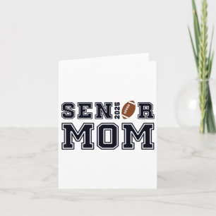 Senior Footll Mama Cl of 2025 Abschluss Graduate 2 Karte
