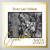 Senior Foto Custom Abschluss Foliendrucke (Vorderseite)