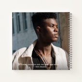 Senior Foto Graduation Party Guest Book Notizblock (Rückseite)