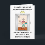 Senior Funny Flashback Add a Name Birthday Card Karte<br><div class="desc">Wie wahr?.. Ich gemein, wer dachte schon, die Stones-Musik würde in Aufzugsmusik umgewandelt? 50er, 60er, 70er music . . .. alles, was Sie auf dem Weg nach oben und unten hören. Das ist eine lustige Karte für jemanden im richtigen Alter, mit ein paar lachenden Falten und einem guten Gefühl für...</div>