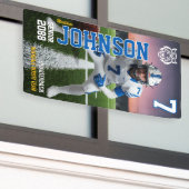 Senior-Fußballspieler-Heimkehrer- individuelle Spo Banner (Äußeres Gebäude)