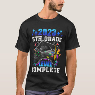 Senior Gamer 2023 5. Klasse Level Abgeschlossen 20 T-Shirt