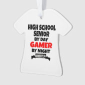 Senior Gamer Ornament (Vorderseite)