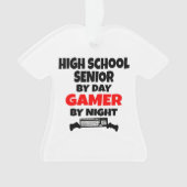 Senior Gamer Ornament (Vorderseite)