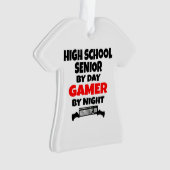 Senior Gamer Ornament (Vorderseite)