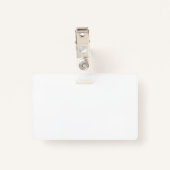 Senior Gentleman | Therapeut Ausweis (Rückseite mit Klammer)