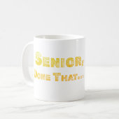 Senior, getan kaffeetasse (Vorderseite Links)