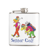 Senior Golf Flask Flachmann (Vorderseite)