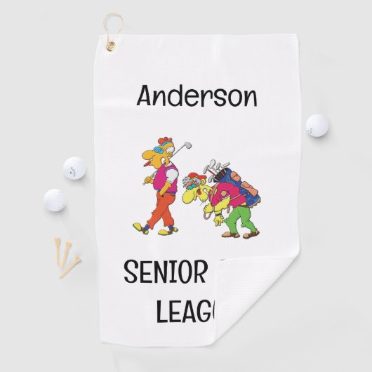 Senior Golf League Golf Handtuch (Insitu)