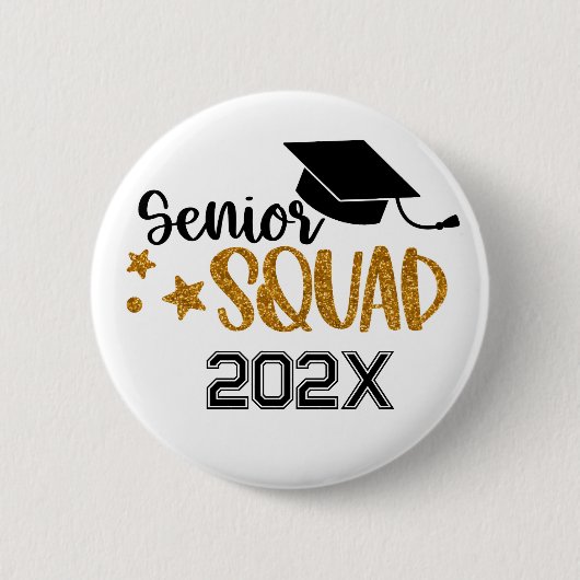 Senior Grad Squad Button (Vorderseite)