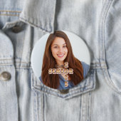 Senior Graduate Class of 2025 Abschluss Foto Button (Beispiel)