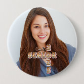 Senior Graduate Class of 2025 Abschluss Foto Button (Vorderseite)