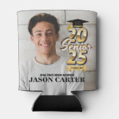 Senior Graduate Class of 2025 Abschluss Foto Dosenkühler (Rückseite)