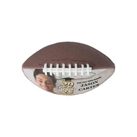 Senior Graduate Class of 2025 Abschluss Foto Football (Vorderseite)