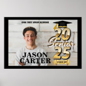 Senior Graduate Class of 2025 Abschluss Foto Poster (Vorne)