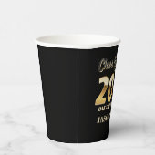 Senior Graduate Class of 2025 Graduation Party Pappbecher (Rechts)