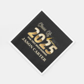 Senior Graduate Class of 2025 Graduation Party Serviette (Ecke)