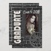 Senior 🎓 Graduate ⭐ ⭐ ⭐ ⭐ Einladung (Vorne/Hinten)