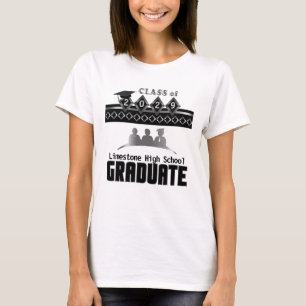 Senior Graduate - Silver personalisieren T-Shirt