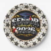 Senior Graduating Class 2026 Pappteller (Vorderseite)