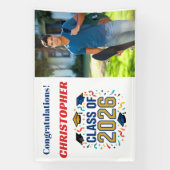 Senior Graduation Class of 2026 Banner (Vertikal)