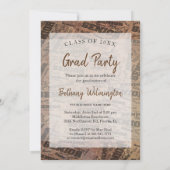 Senior Graduation Party Einladung (Rückseite)