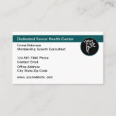 Senior Healthcare Centre Growth Consultant Visitenkarte (Vorderseite)