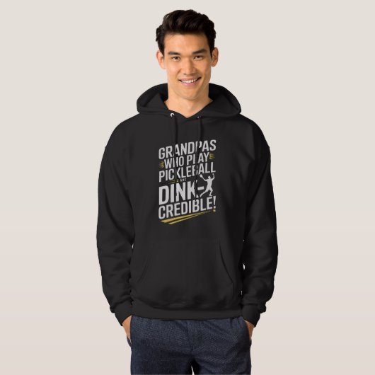 Senior Humor Pickleball Hoodie (Vorne ganz)