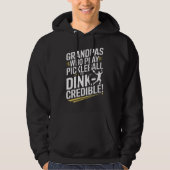 Senior Humor Pickleball Hoodie (Vorderseite)