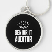Senior IT Auditor Job Title Gift Schlüsselanhänger (Vorne)