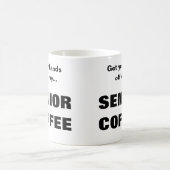 SENIOR KAFFEE-Tasse Kaffeetasse (Mittel)