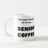 SENIOR KAFFEE-Tasse Kaffeetasse (Links)
