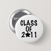 Senior-Klasse von Knopf 2011 Button (Vorne & Hinten)