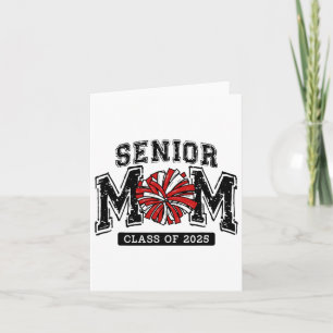 Senior Mama 2025 Cheer Mama Cl von 2025 Funny Grad Karte