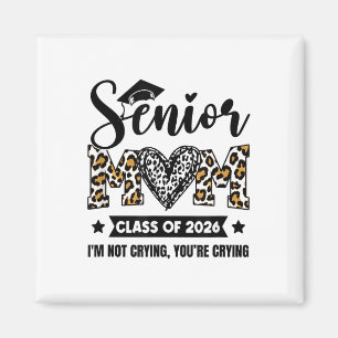 Senior Mama 2026 Cl von 2026 Im Falle von Leopard Magnet
