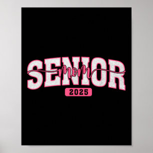Senior Mama Abschluss Cl von 2025 Proud Mama of Gr Poster