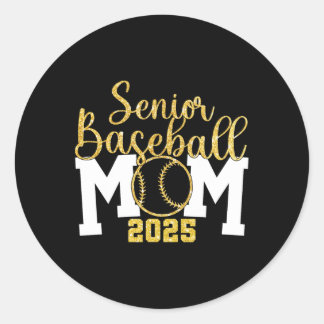 Senior Mama Cl of 2025 Sell Abschluss Mama 2025 Gr Runder Aufkleber