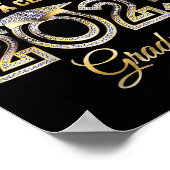 Senior Mama Cl von 2025 Proud Mama of Graduate Hea Poster (Ecke)