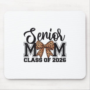 Senior Mama Cl von 2026 Abschluss Leopard Coquette Mousepad