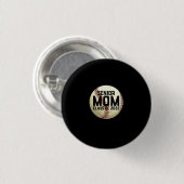 Senior Mama Class of 2022 Baseball Mama Button (Vorne & Hinten)