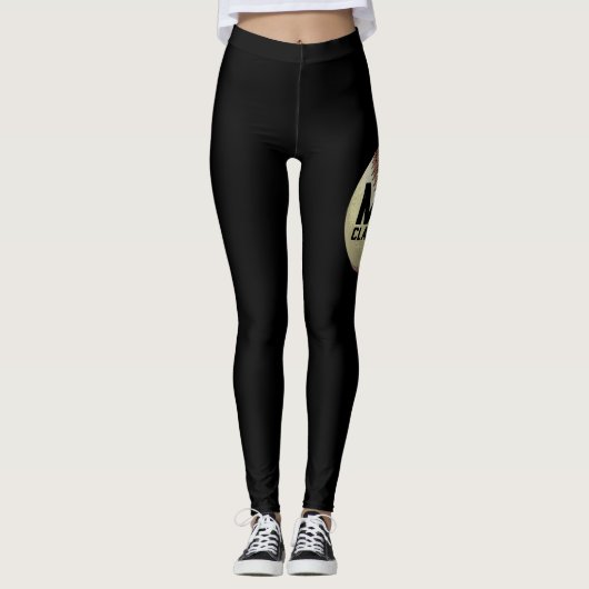 Senior Mama Class of 2022 Baseball Mama Leggings (Vorderseite)