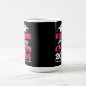 Senior Mama Class of 2024 Proud Mama Funny Kaffeetasse (Mittel)