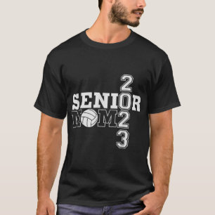 Senior Mama Class of Volleyball Mama T-Shirt