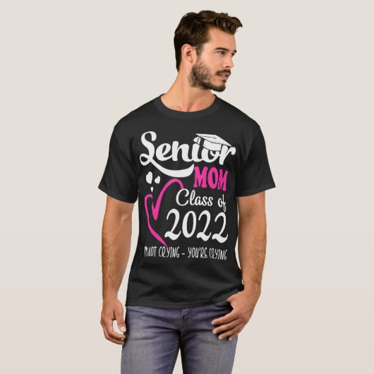 Senior Mama einer Klasse der Herzschule 2022  T-Shirt (Vorne ganz)