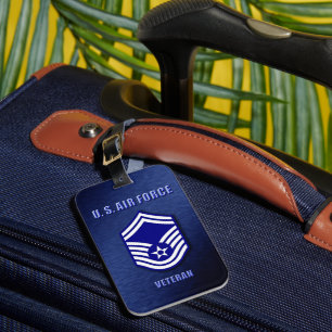 Senior Master Sergeant USAF-Gepäckanhänger Gepäckanhänger