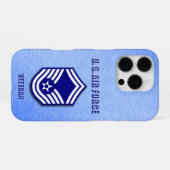 Senior Master Sergeant USAF-Handyhülle iPhone Hülle (Rückseite (Horizontal))