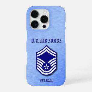 Senior Master Sergeant USAF-Handyhülle iPhone 16 Pro Hülle