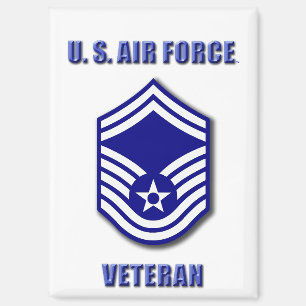Senior Master Sergeant USAF Magnet