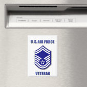 Senior Master Sergeant USAF Magnet (In Situ (Geschirrspüler))